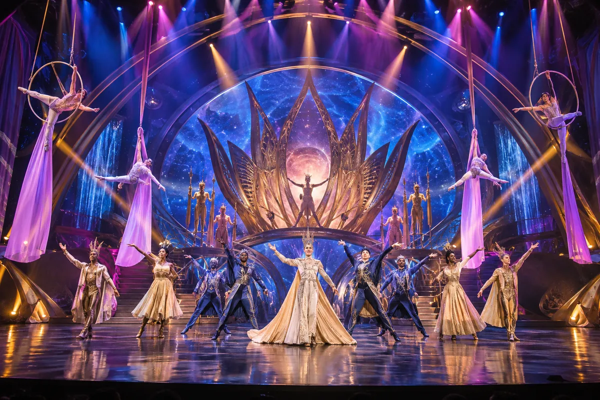 Colorful original Las Vegas-style theatrical performance