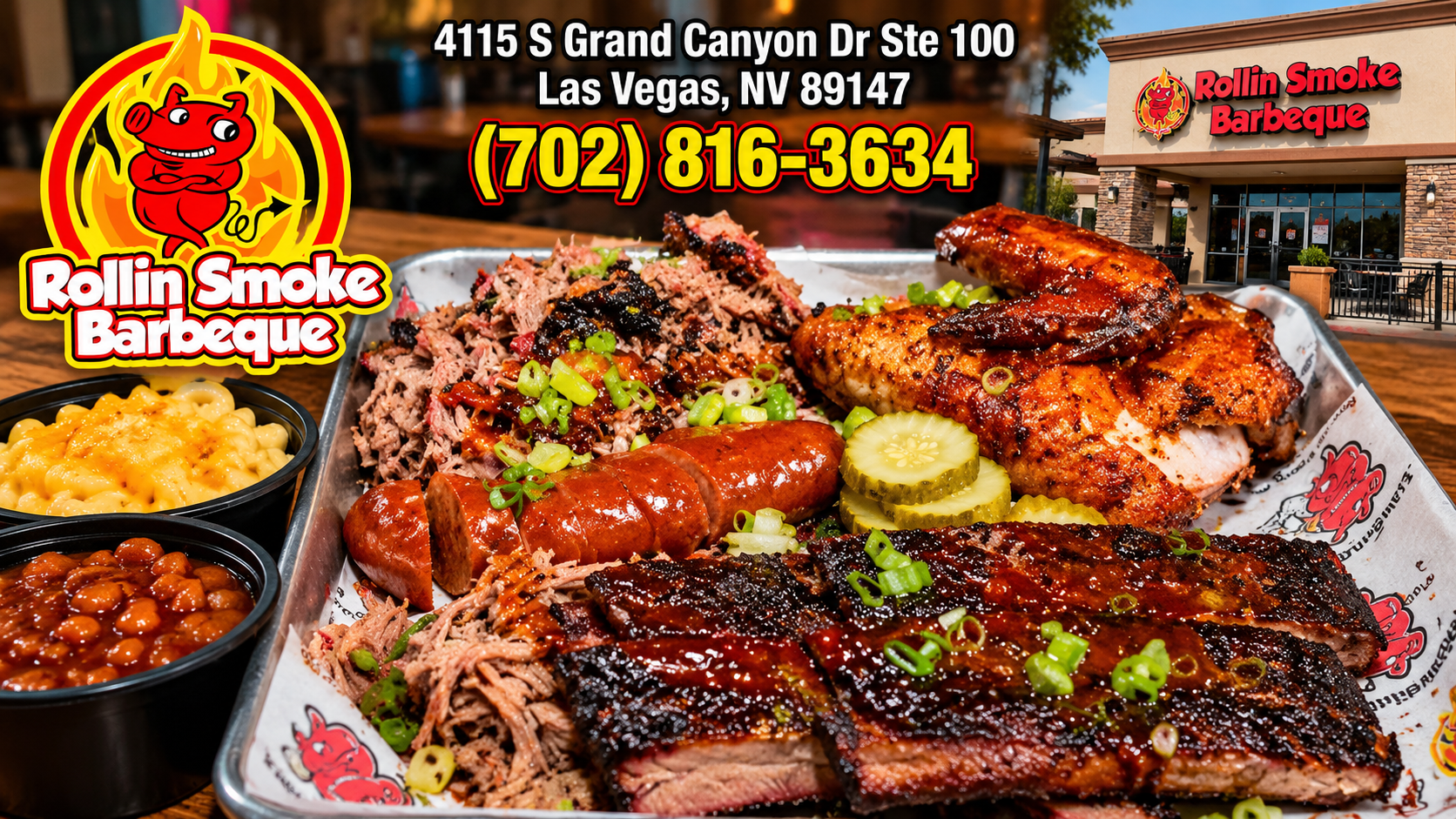 Rollin Smoke Barbecue in Las Vegas