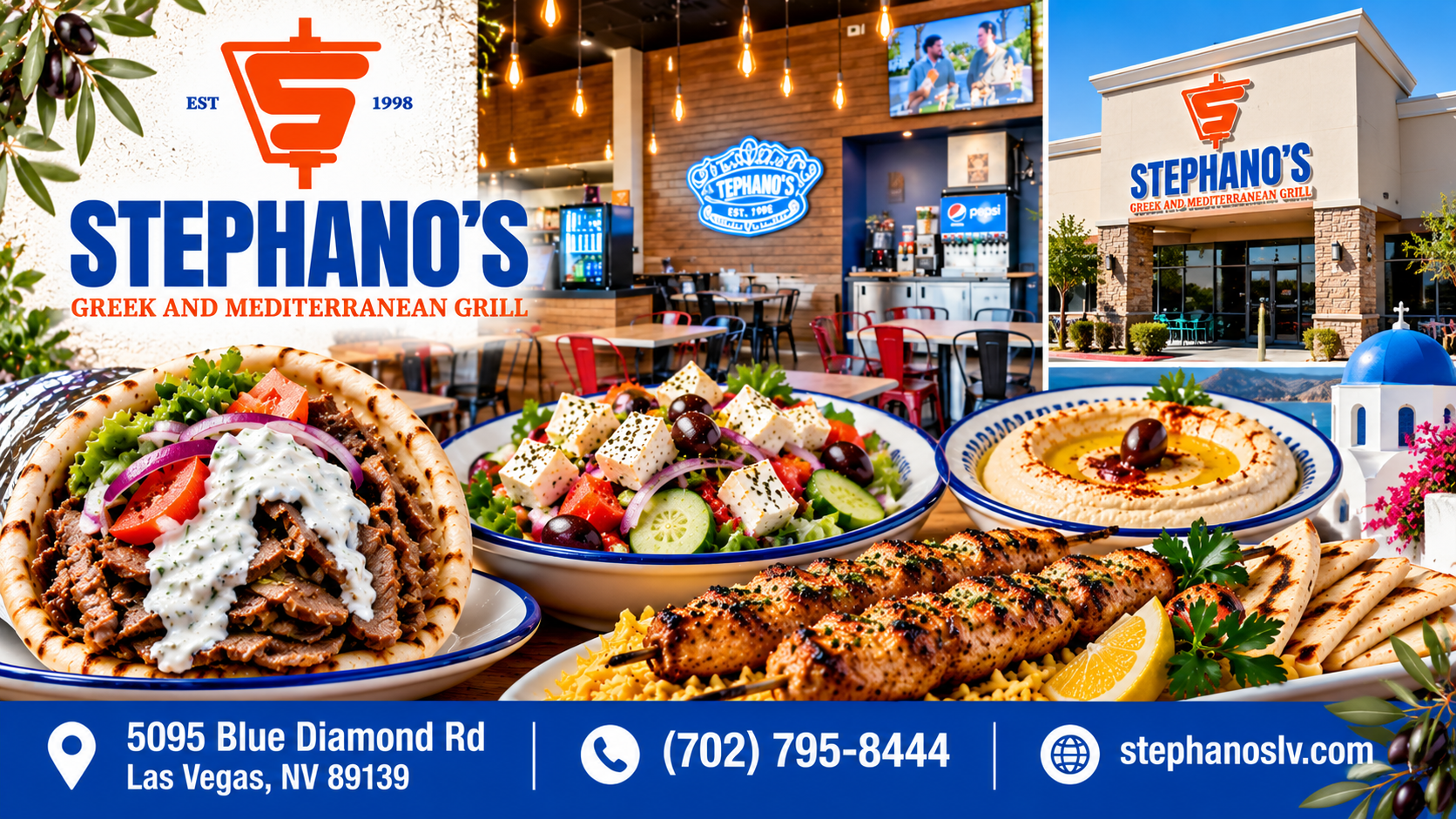 Stephano's Greek and Mediterranean Grill in Las Vegas