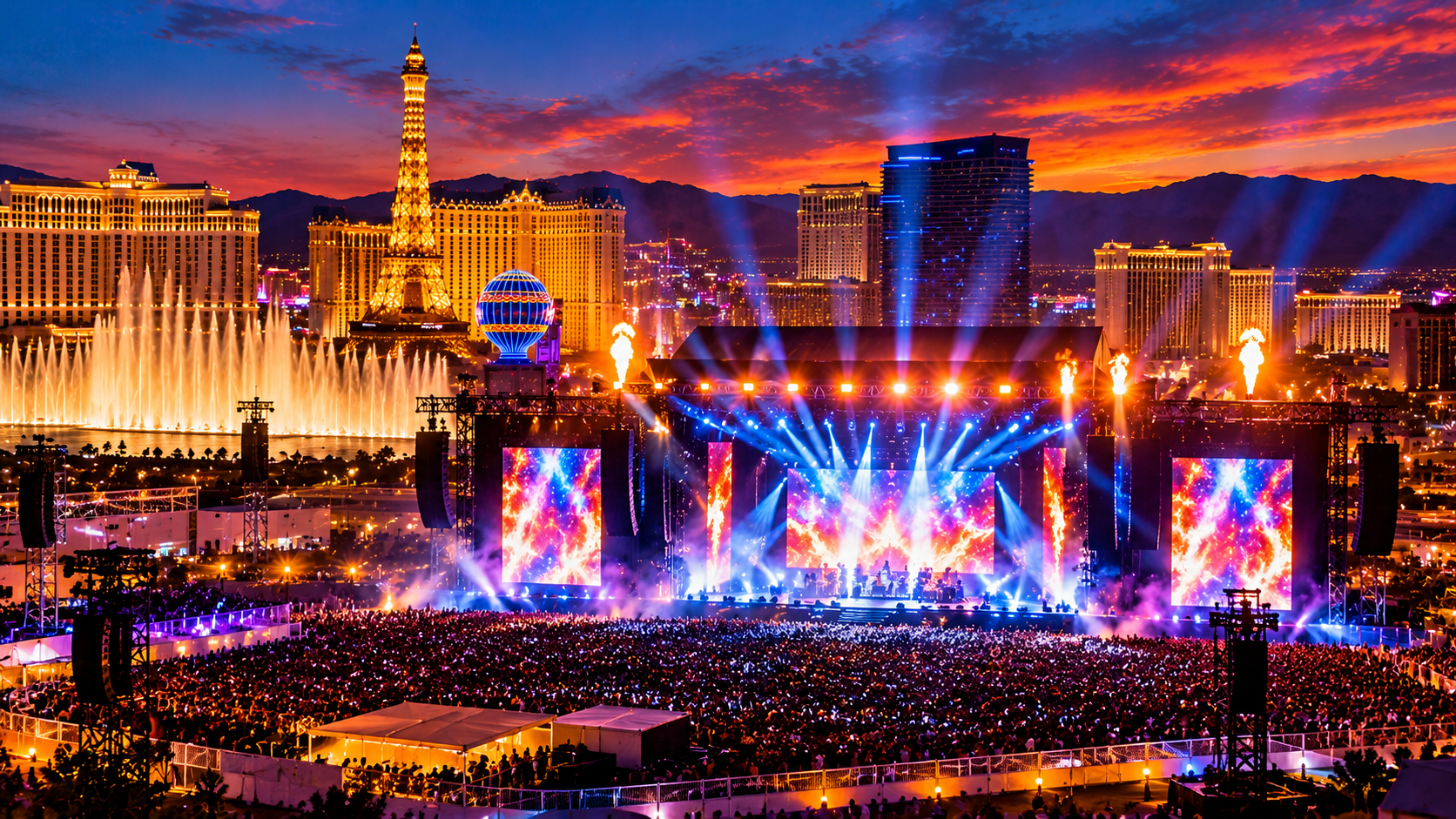 Concerts and festivals in Las Vegas