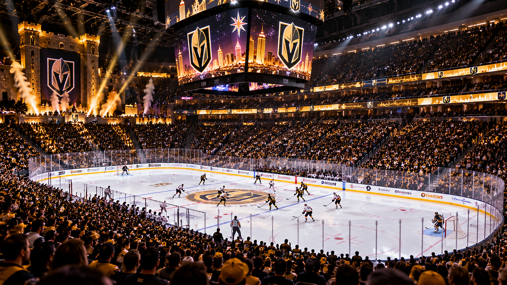 Vegas Golden Knights hockey at T-Mobile Arena